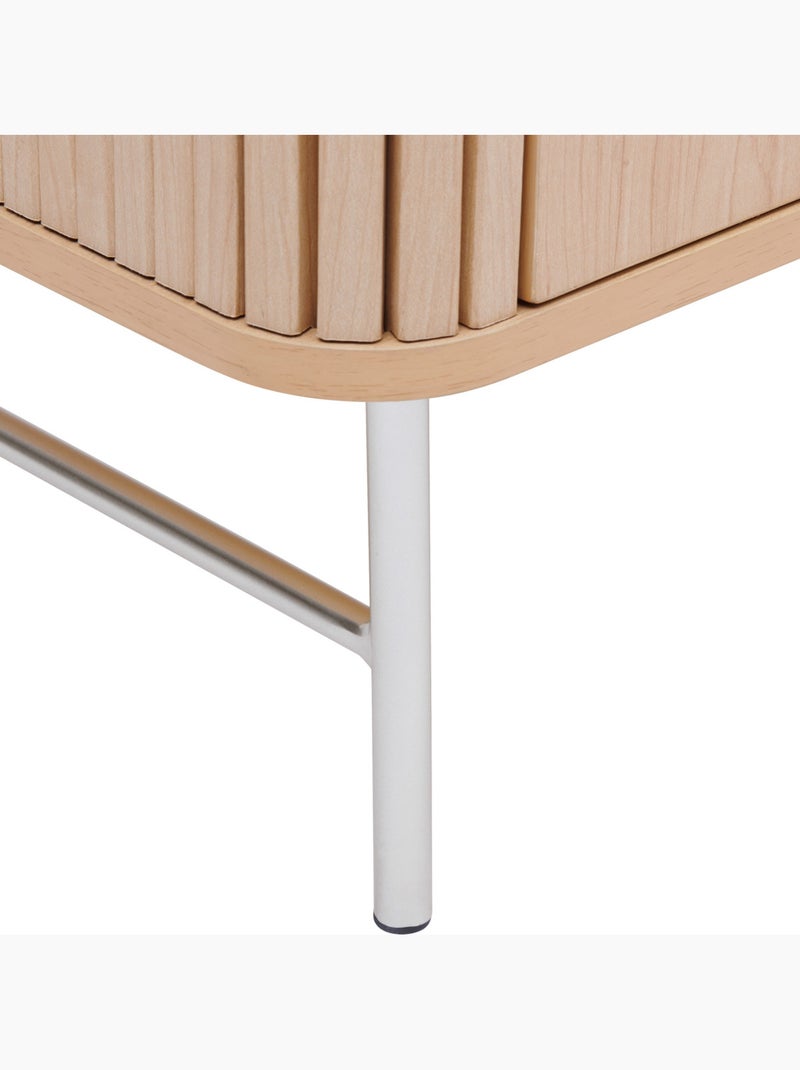 Meuble sous vasque 2 portes LIORA Beige - Kiabi