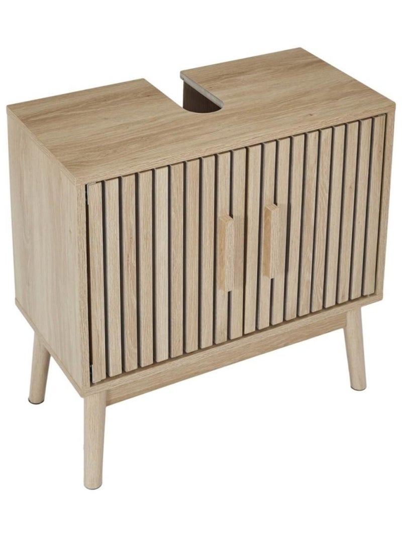 Meuble sous vasque KLAUS Beige - Kiabi