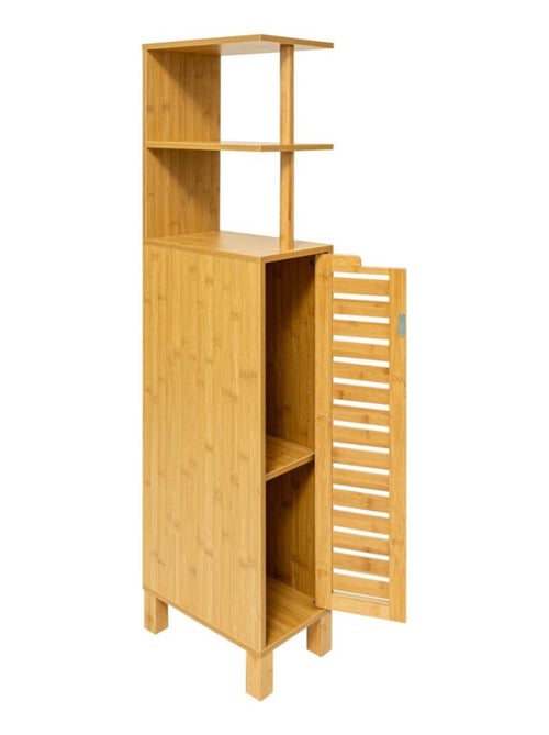 Meuble WC Sicela bambou - Kiabi