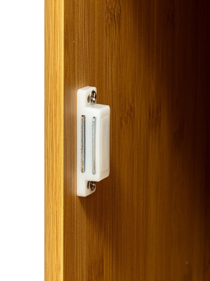 Meuble WC Sicela bambou Beige - Kiabi