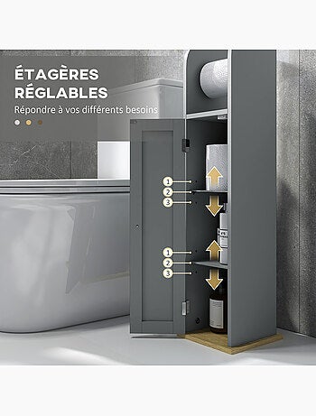 Meuble wc support papier toilette - porte-papier toilette
