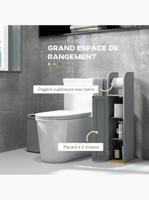 Meuble wc support papier toilette - porte-papier toilette - Kiabi