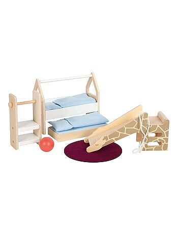 Meubles chambre enfant pour maison de poupée