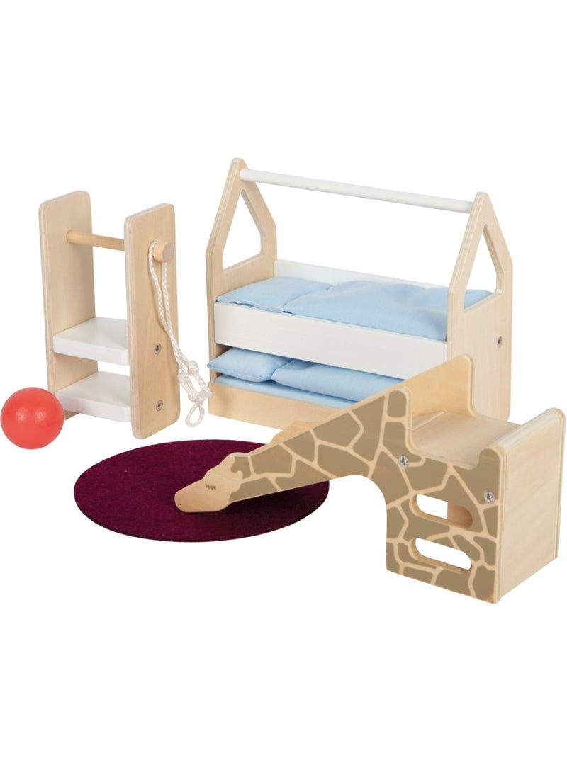 Meubles chambre enfant pour maison de poupée Beige - Kiabi