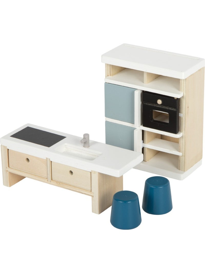 Meubles de cuisine pour maison de poupée Beige - Kiabi
