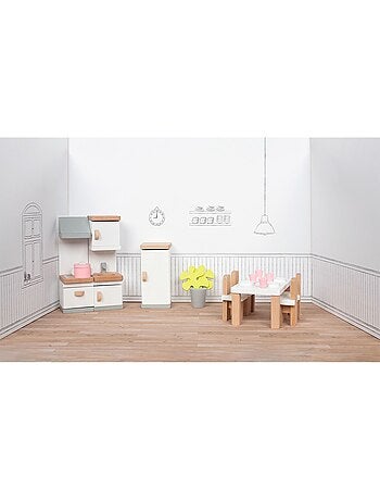 Meubles poupées miniatures Cuisine