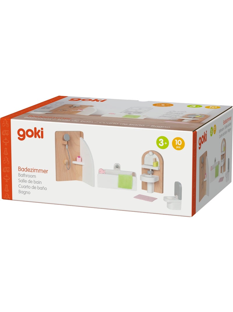 Meubles poupées miniatures Salle de bain Beige - Kiabi