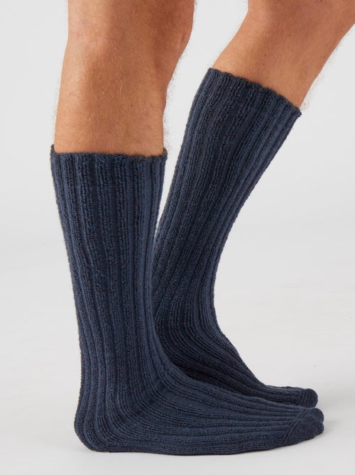 Mi-bas à côte bouclette Thermolactyl - Damart - Kiabi