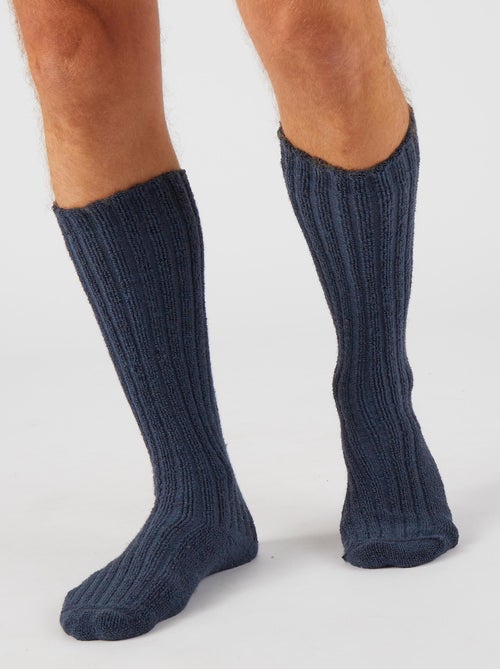 Mi-bas à côte bouclette Thermolactyl - Damart - Kiabi