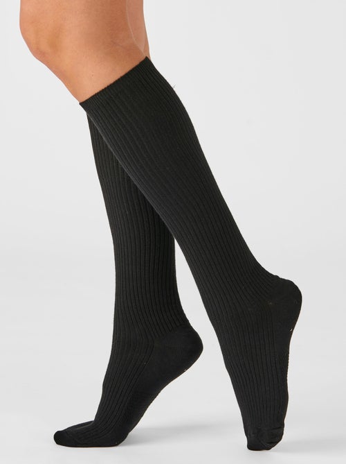 Mi-bas de maintien mixtes - Damart - Kiabi