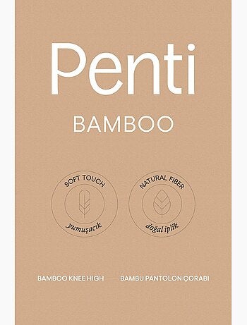 Mi-bas en bambou-licious penti