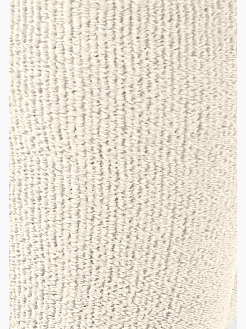Mi-bas maille bouclette labellisée Thermolactyl mixte - Damart Blanc cassé - Kiabi