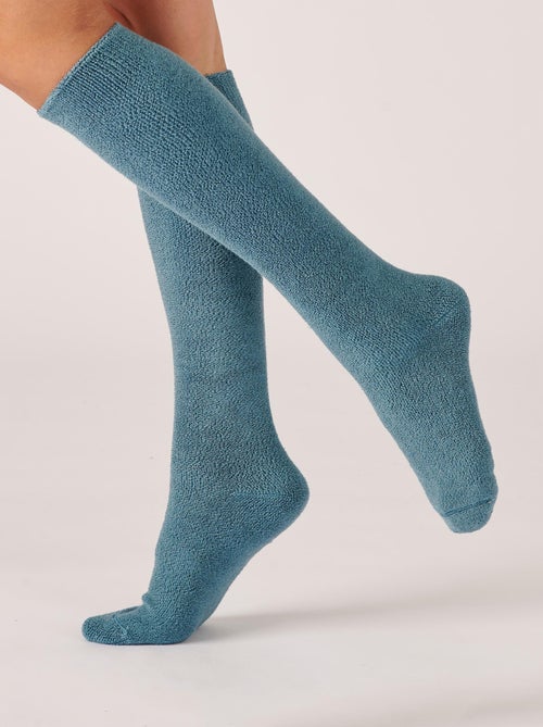 Mi-bas maille bouclette labellisée Thermolactyl mixte - Damart - Kiabi