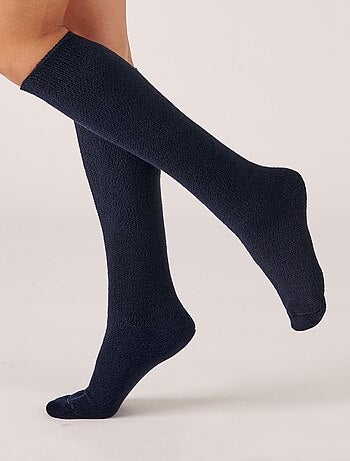 Mi-bas maille bouclette labellisée Thermolactyl mixte - Damart