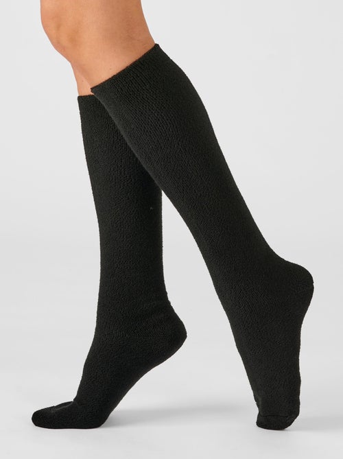 Mi-bas maille bouclette labellisée Thermolactyl mixte - Damart - Kiabi