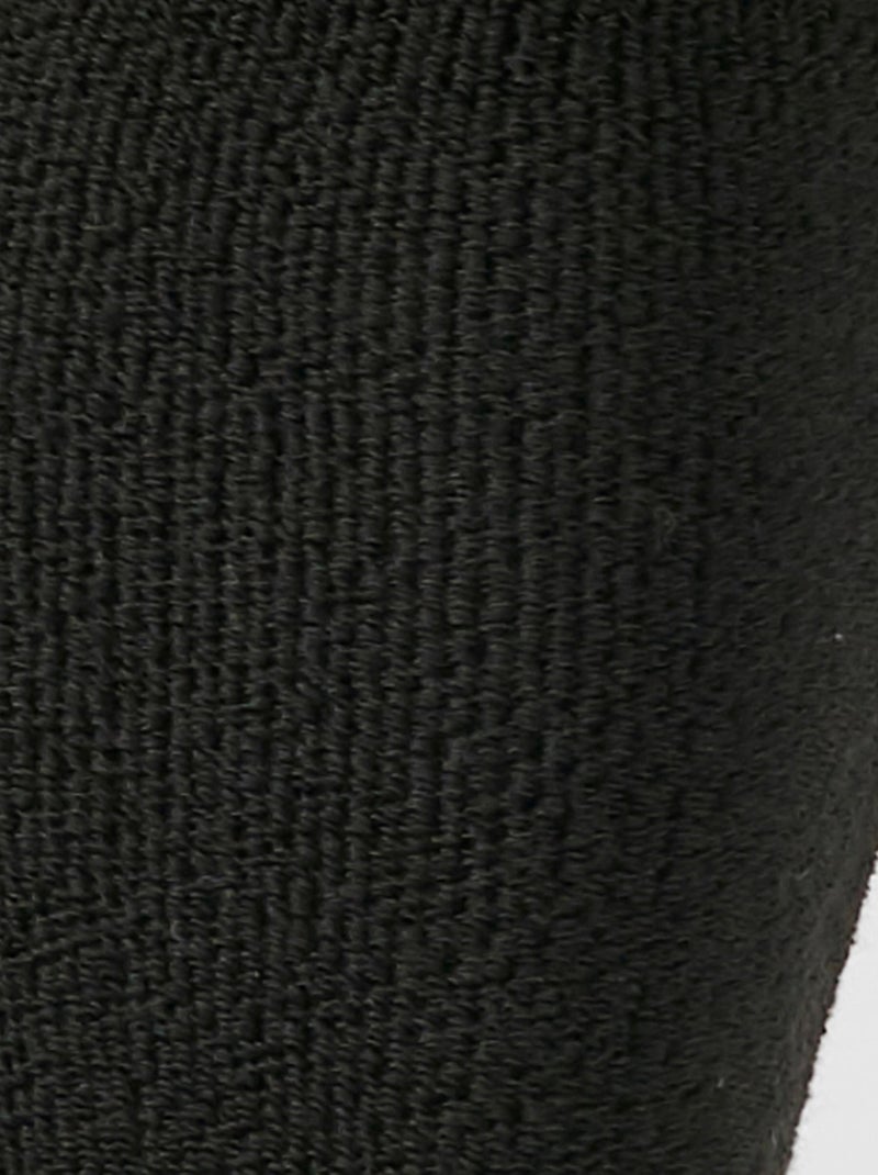 Mi-bas maille bouclette labellisée Thermolactyl mixte - Damart Noir - Kiabi