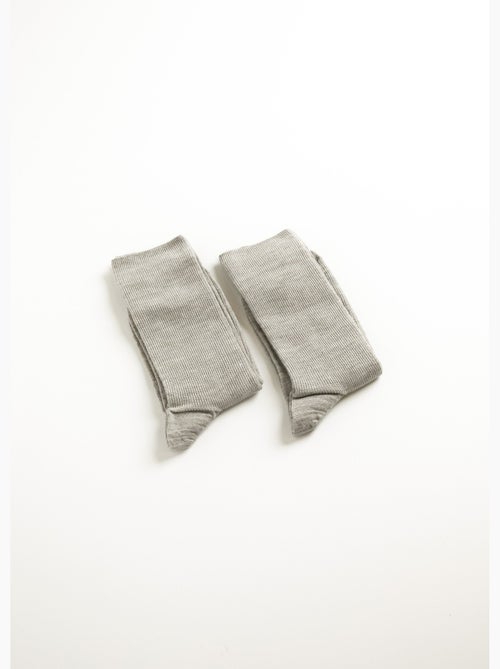 Mi-bas sans compression chauds - lot de 2 paires - afibel - Kiabi Mi-bas sans compression chauds - lot de 2 paires - afibel - Kiabi