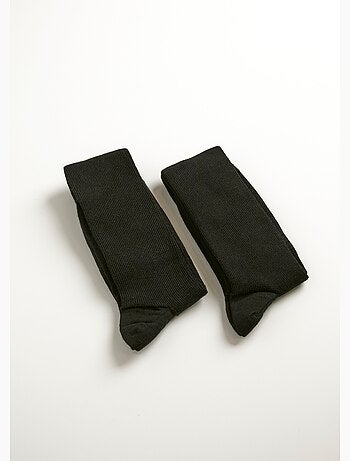 Mi-bas sans compression chauds - lot de 2 paires - Afibel