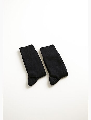 Mi-bas sans compression chauds - lot de 2 paires - afibel