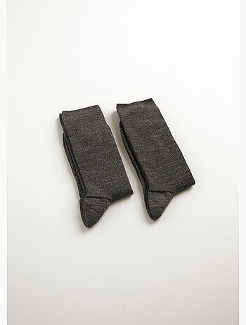 Mi-chaussettes chaudes sans compression