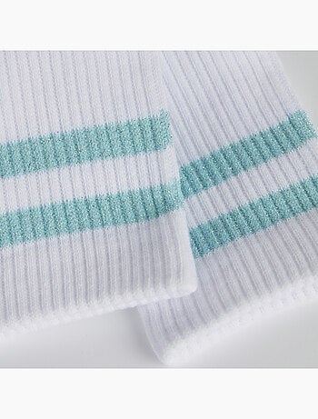 Mi-chaussettes coton Mode