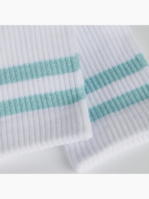 Mi-chaussettes coton Mode - Kiabi