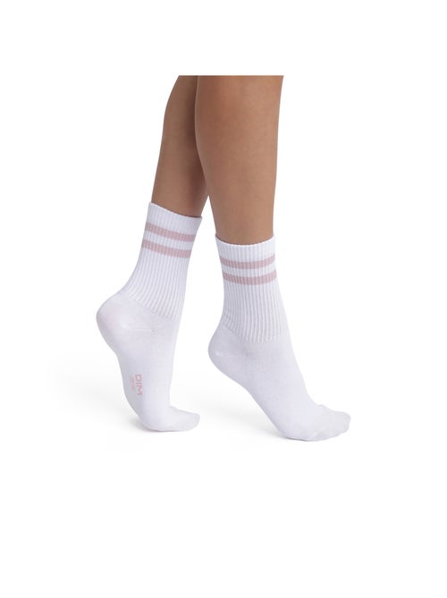 Mi-chaussettes coton Mode - Kiabi