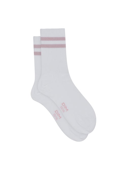 Mi-chaussettes coton Mode - Kiabi