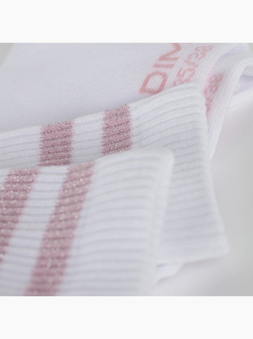 Mi-chaussettes coton Mode - Kiabi