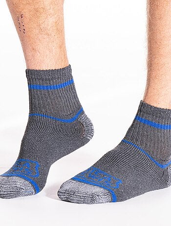 Mi-chaussettes de travail renforcées, lot de 3 SOCKMG 'Rica Lewis'