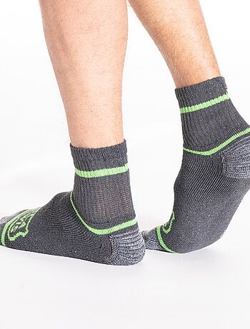 Mi-chaussettes de travail renforcées, lot de 3 SOCKMG 'Rica Lewis'