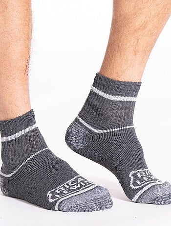 Mi-chaussettes de travail renforcées, lot de 3 SOCKMG 'Rica Lewis'