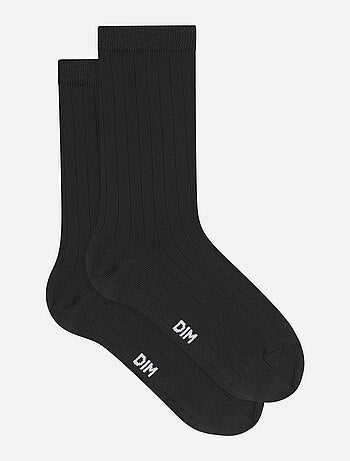 Mi-chaussettes effet satiné Mode