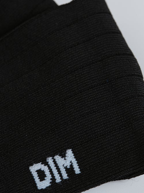 Mi-chaussettes effet satiné Mode - Kiabi