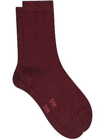 Mi-chaussettes effet satiné Mode