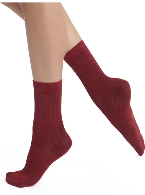 Mi-chaussettes effet satiné Mode - Kiabi Mi-chaussettes effet satiné Mode - Kiabi