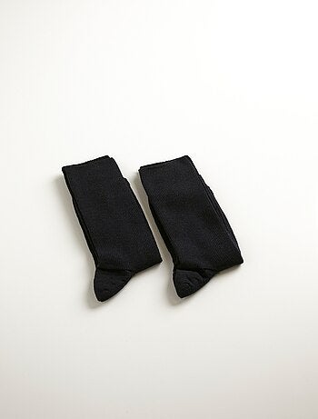 Mi-chaussettes sans compression chauds - lot de 2 paires