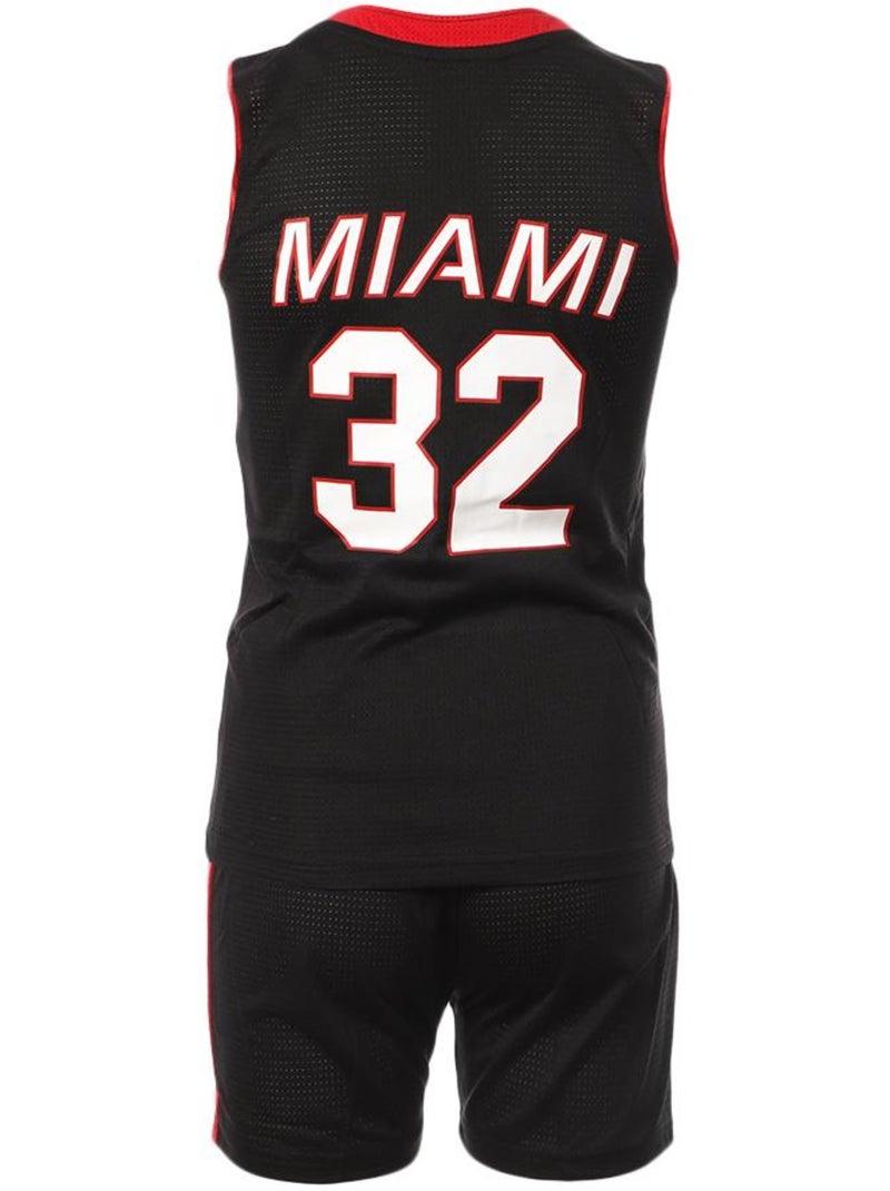 Miami Heat Ensemble de basket Junior Sport Zone Noir - Kiabi
