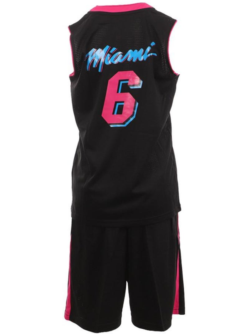 Miami heat ensemble de basketball enfant sport zone Noir - Kiabi