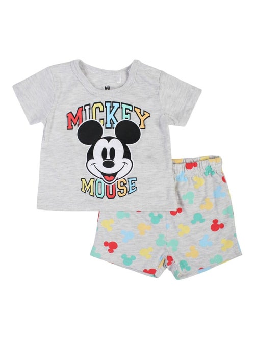 Mickey - Ensemble ​​T-shirt short Imprimé Mickey - Kiabi