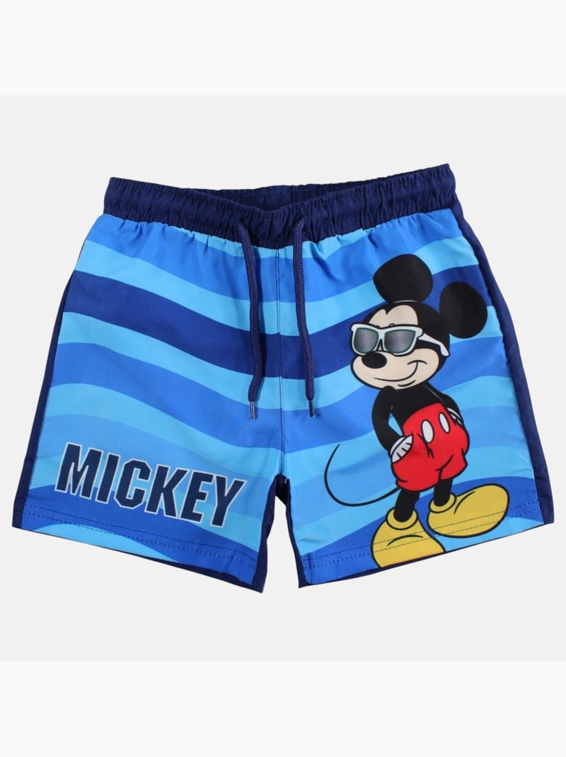 Mickey - Short de bain garçon Bleu - Kiabi