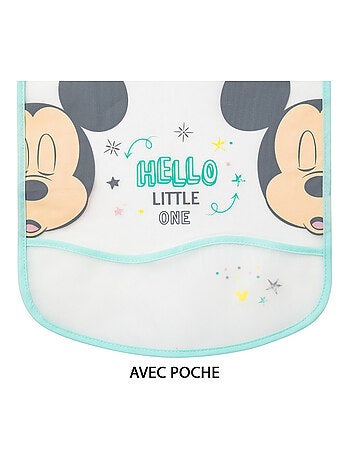 Mickey Bavoirs 1er âge impermeable