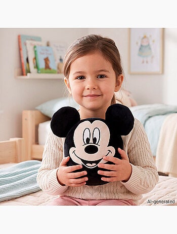 Mickey coussin en peluche 22 cm + 3 ans