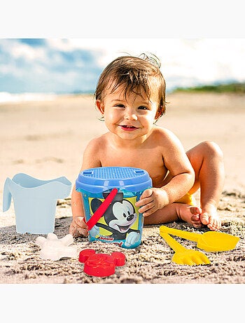 Mickey ensemble de seaux beach avec accessoires et sac de transport