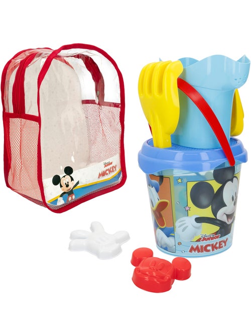Mickey ensemble de seaux beach avec accessoires et sac de transport - Kiabi