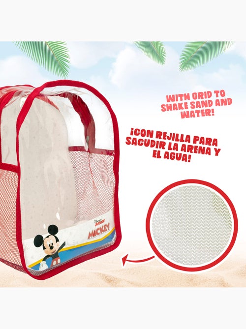 Mickey ensemble de seaux beach avec accessoires et sac de transport - Kiabi