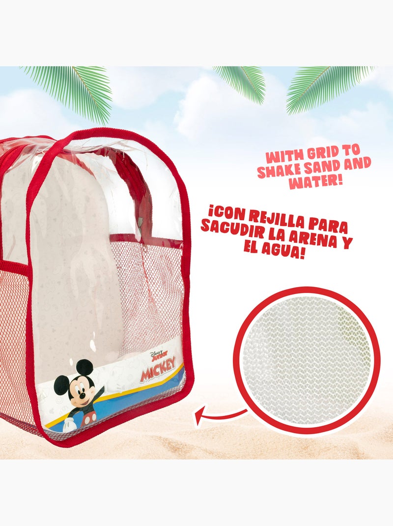 Mickey ensemble de seaux beach avec accessoires et sac de transport N/A - Kiabi