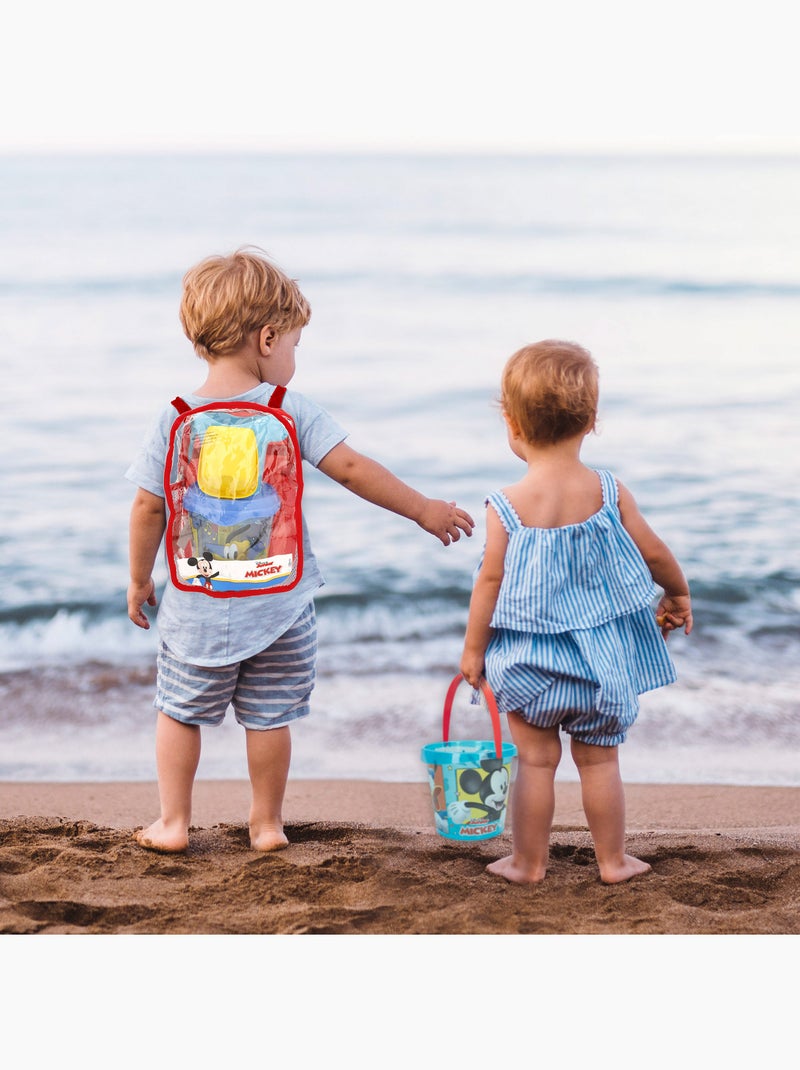 Mickey ensemble de seaux beach avec accessoires et sac de transport N/A - Kiabi