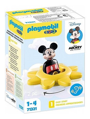 Mickey et toupie soleil playmobil