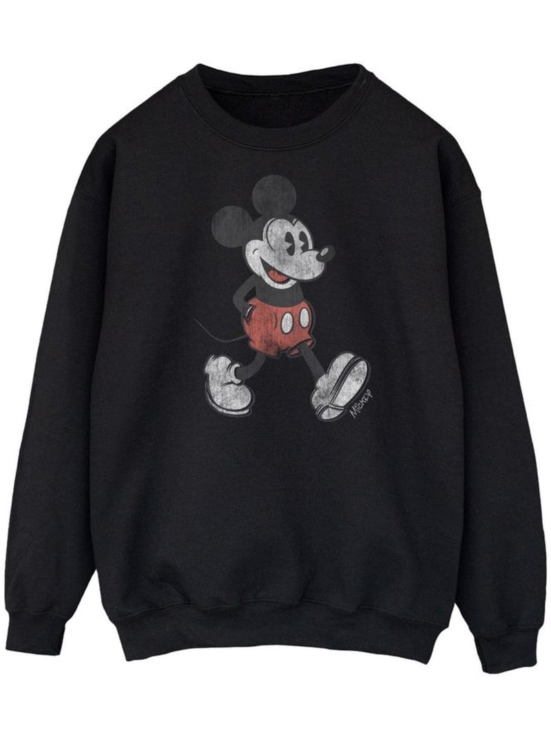 Mickey Mouse - Sweat (Mickey Mouse) Noir - Kiabi